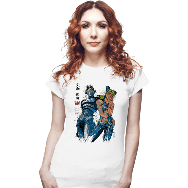 Shirts Fitted Shirts, Woman / Small / White Stone Ocean