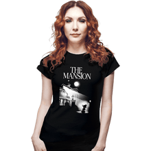 Load image into Gallery viewer, Shirts Fitted Shirts, Woman / Small / Black The Mansion
