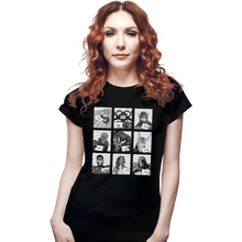 Load image into Gallery viewer, Shirts Fitted Shirts, Woman / Small / Black Marvillains
