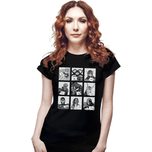 Load image into Gallery viewer, Shirts Fitted Shirts, Woman / Small / Black Marvillains
