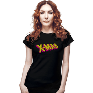Secret_Shirts Fitted Shirts, Woman / Small / Black Uncanny X-MAS