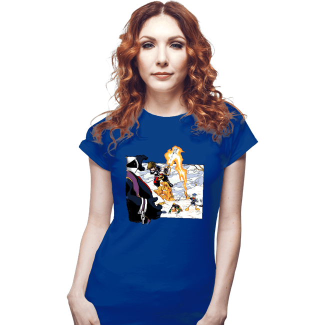 Secret_Shirts Fitted Shirts, Woman / Small / Royal Blue Chronohearts