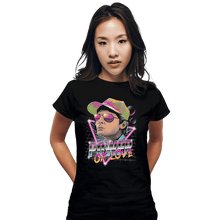 Load image into Gallery viewer, Shirts Fitted Shirts, Woman / Small / Black Power of Love

