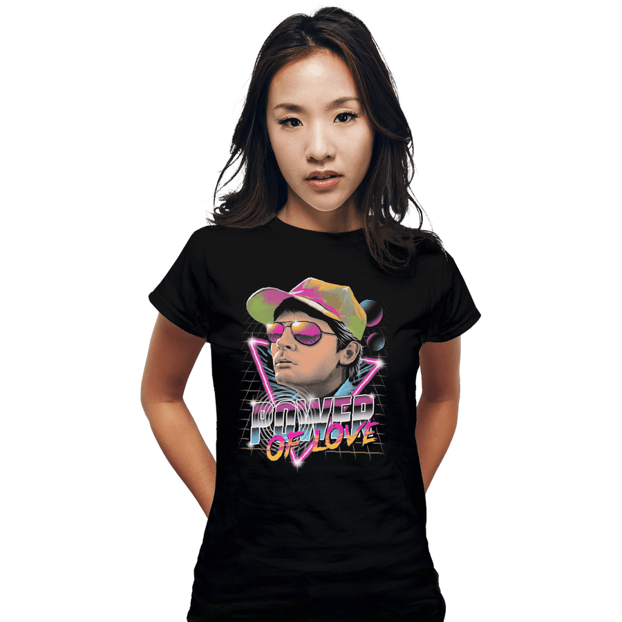 Shirts Fitted Shirts, Woman / Small / Black Power of Love