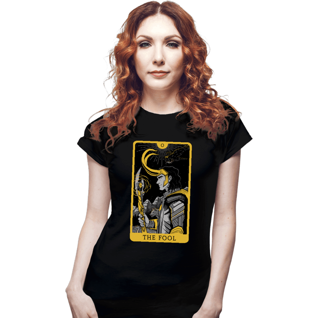 Shirts Fitted Shirts, Woman / Small / Black The Fool Tarot