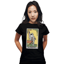 Load image into Gallery viewer, Shirts Fitted Shirts, Woman / Small / Black The Magician
