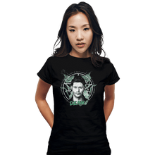 Load image into Gallery viewer, Shirts Fitted Shirts, Woman / Small / Black Supernatural Dean
