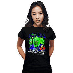 Shirts Fitted Shirts, Woman / Small / Black Mr Grouchy x CoDdesigns Bootleg Hip Hop tee