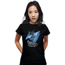 Load image into Gallery viewer, Shirts Fitted Shirts, Woman / Small / Black Shepard
