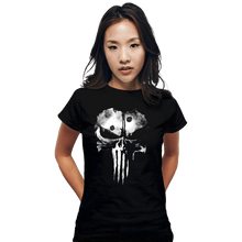 Load image into Gallery viewer, Shirts Fitted Shirts, Woman / Small / Black Punisher
