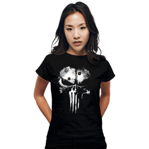 Shirts Fitted Shirts, Woman / Small / Black Punisher