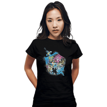 Load image into Gallery viewer, Shirts Fitted Shirts, Woman / Small / Black The Legend Hero

