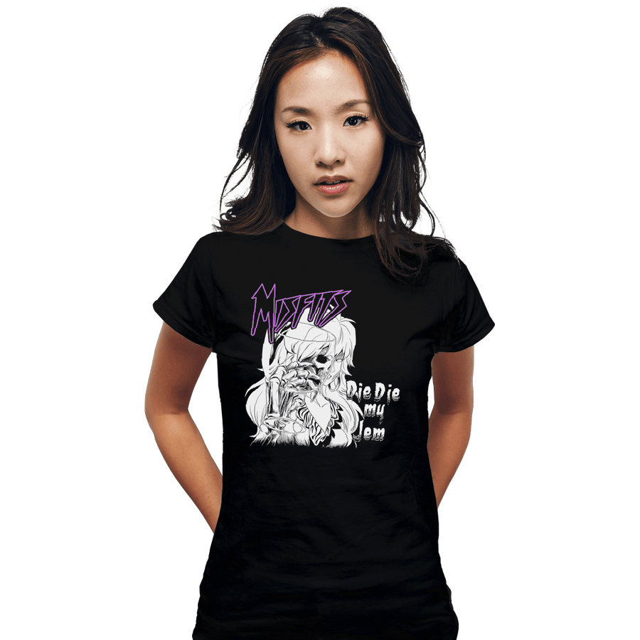 Shirts Fitted Shirts, Woman / Small / Black Die Die My Jem