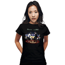 Load image into Gallery viewer, Secret_Shirts Fitted Shirts, Woman / Small / Black Pixel Fiction
