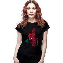 Load image into Gallery viewer, Shirts Fitted Shirts, Woman / Small / Black Ashley
