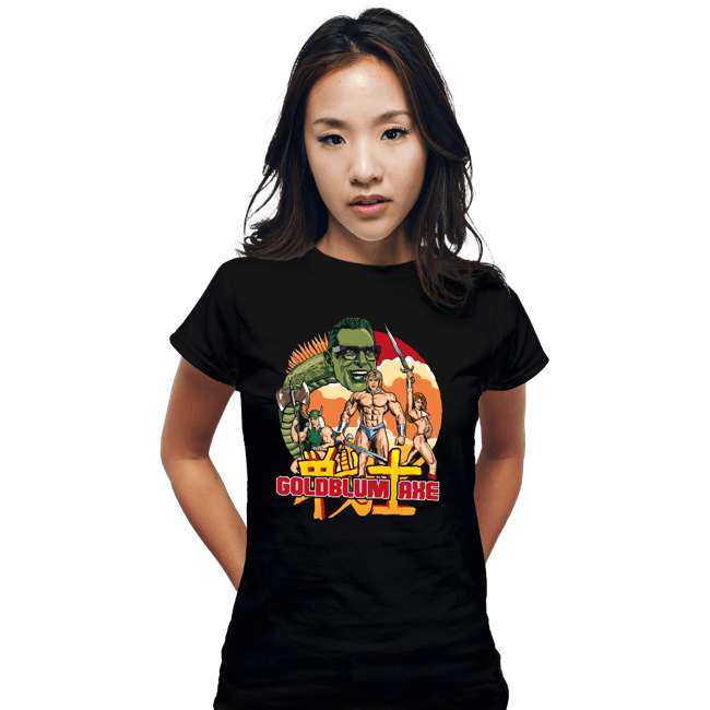 Shirts Fitted Shirts, Woman / Small / Black Goldblum Axe