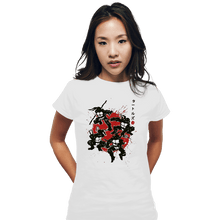 Load image into Gallery viewer, Shirts Fitted Shirts, Woman / Small / White Mutant Warriors
