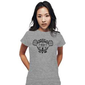 Shirts Fitted Shirts, Woman / Small / Sports Grey Kong's Gym
