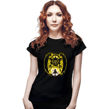 Load image into Gallery viewer, Secret_Shirts Fitted Shirts, Woman / Small / Black The Winged Dragon

