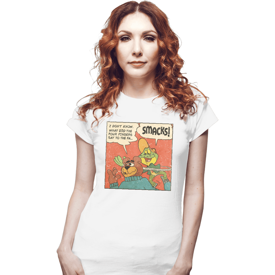 Shirts Fitted Shirts, Woman / Small / White Dig'Em Frog