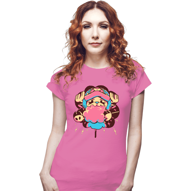 Shirts Fitted Shirts, Woman / Small / Azalea Cotton Candy Lover