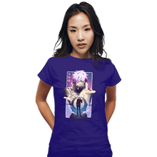 Load image into Gallery viewer, Shirts Fitted Shirts, Woman / Small / Violet Unlimited Void
