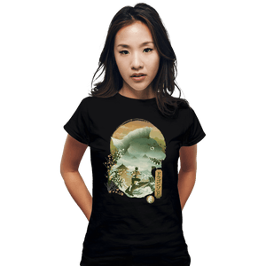 Shirts Fitted Shirts, Woman / Small / Black Dragonzord Ukiyoe