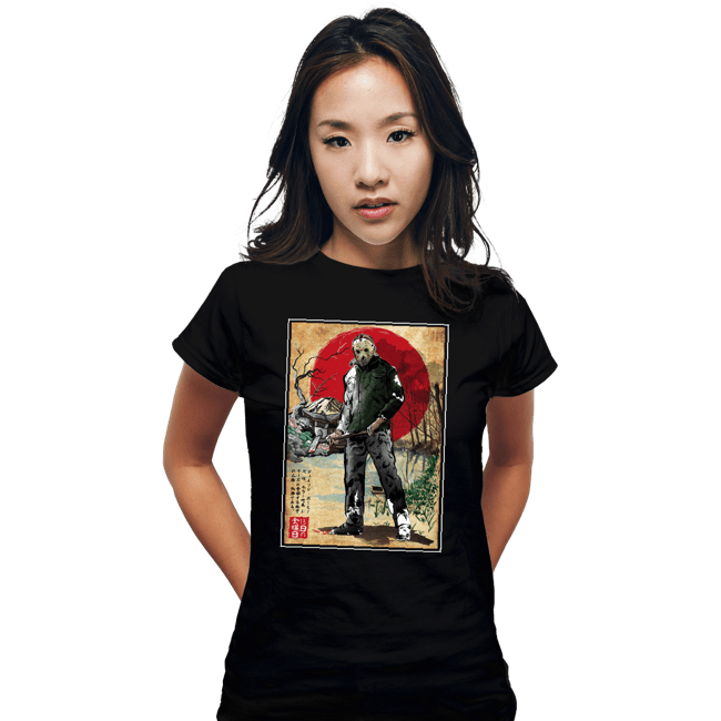Daily_Deal_Shirts Fitted Shirts, Woman / Small / Black Jason In Japan