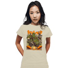 Load image into Gallery viewer, Daily_Deal_Shirts Fitted Shirts, Woman / Small / White Samurai Shurekk
