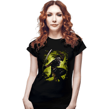 Load image into Gallery viewer, Daily_Deal_Shirts Fitted Shirts, Woman / Small / Black The Githyanki Warrior
