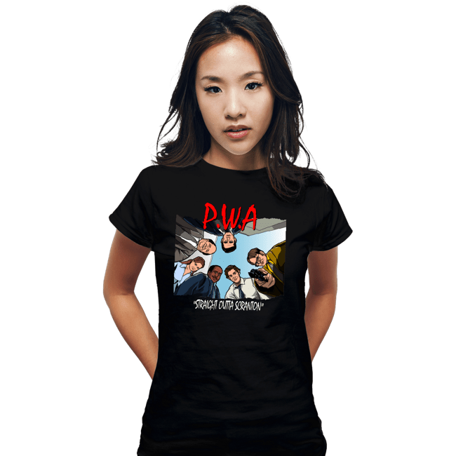 Shirts Fitted Shirts, Woman / Small / Black Paper With Attitude