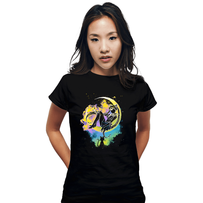 Secret_Shirts Fitted Shirts, Woman / Small / Black Soul of Moon