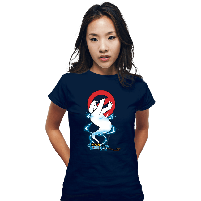 Shirts Fitted Shirts, Woman / Small / Navy Busted!