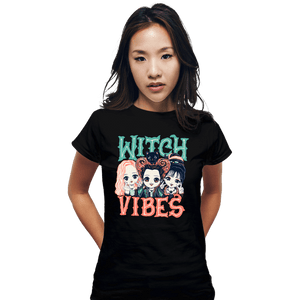 Secret_Shirts Fitted Shirts, Woman / Small / Black Sanderson Vibes