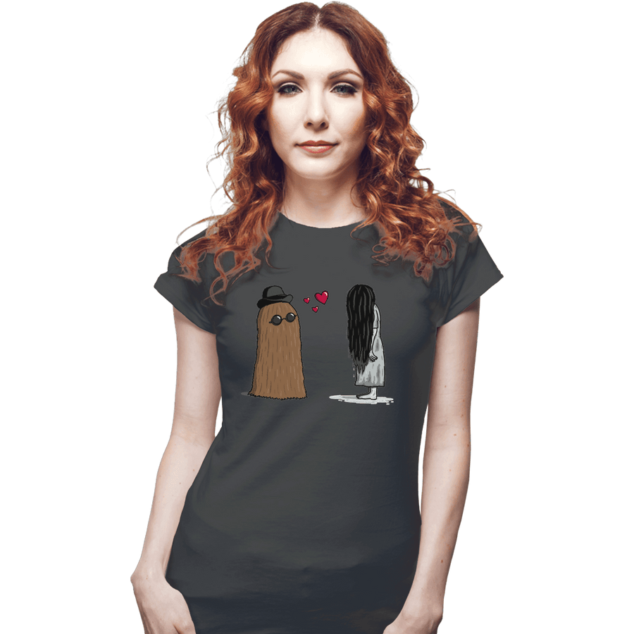 Shirts Fitted Shirts, Woman / Small / Charcoal Hairy Love