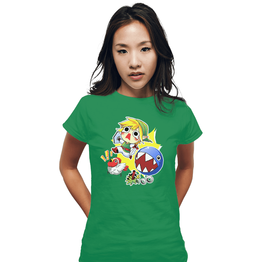 Shirts Fitted Shirts, Woman / Small / Irish Green Walkies