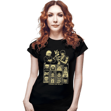 Load image into Gallery viewer, Shirts Fitted Shirts, Woman / Small / Black Old School Anime
