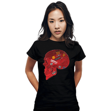 Load image into Gallery viewer, Shirts Fitted Shirts, Woman / Small / Black Akira Skull
