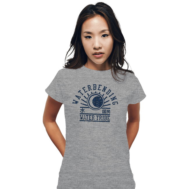 Shirts Fitted Shirts, Woman / Small / Sports Grey Water Bending