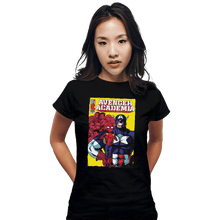 Load image into Gallery viewer, Shirts Fitted Shirts, Woman / Small / Black Avenger Academia
