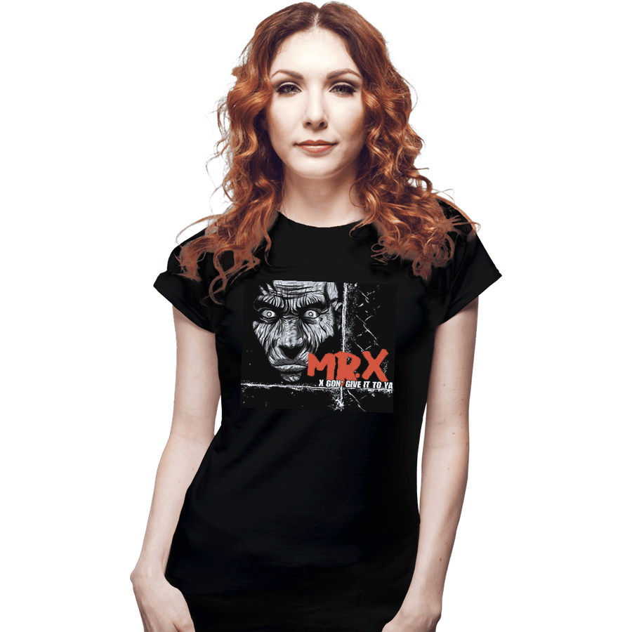 Shirts Fitted Shirts, Woman / Small / Black Mr. X Gonna Give It To Ya