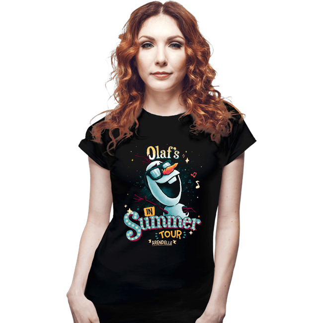 Secret_Shirts Fitted Shirts, Woman / Small / Black In Summer Tour