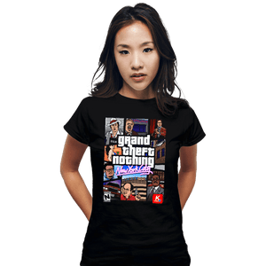 Shirts Fitted Shirts, Woman / Small / Black Grand Theft Nothing