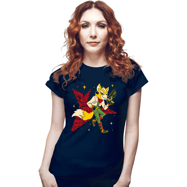 Last_Chance_Shirts Fitted Shirts, Woman / Small / Navy Starwing Squad
