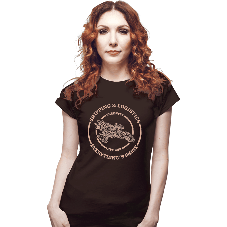 Shirts Fitted Shirts, Woman / Small / Black Serenity Shipping And Logistics