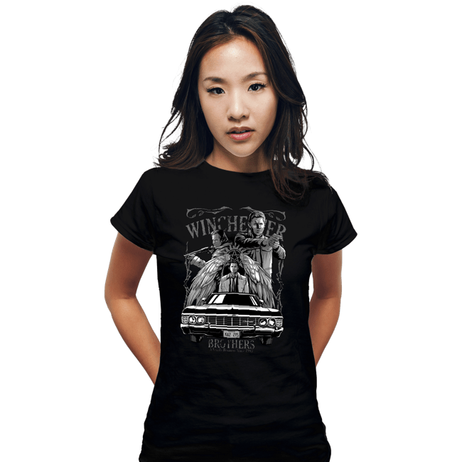Secret_Shirts Fitted Shirts, Woman / Small / Black Brothers