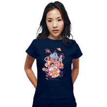 Load image into Gallery viewer, Secret_Shirts Fitted Shirts, Woman / Small / Navy Nakamas
