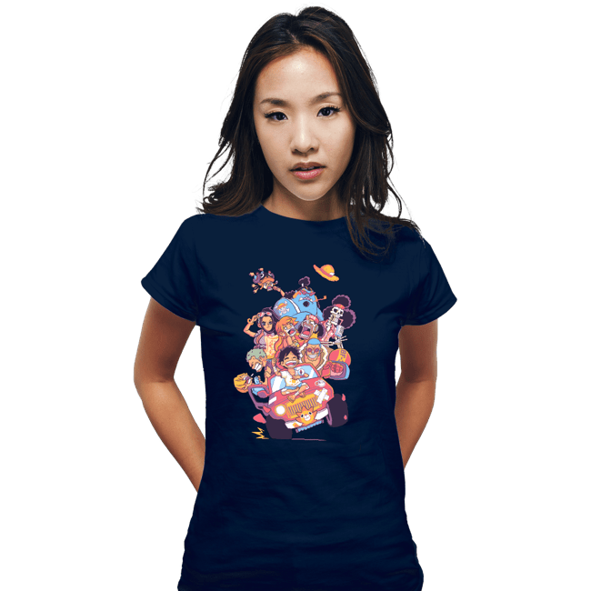 Secret_Shirts Fitted Shirts, Woman / Small / Navy Nakamas