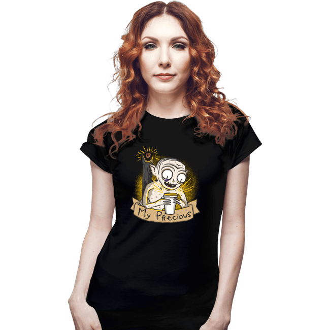 Secret_Shirts Fitted Shirts, Woman / Small / Black My Precious