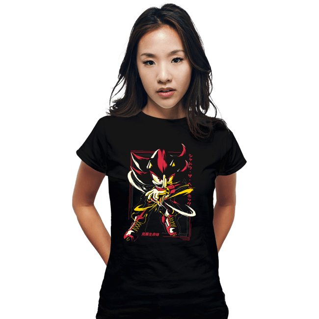 Shirts Fitted Shirts, Woman / Small / Black Ultimate Life Form